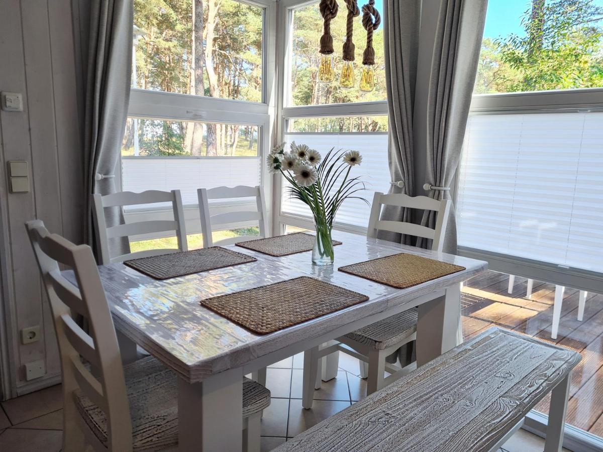 Strandhaus Ruegen - Meerblick, Sauna, Kamin & Whirlpool Baabe Eksteriør bilde