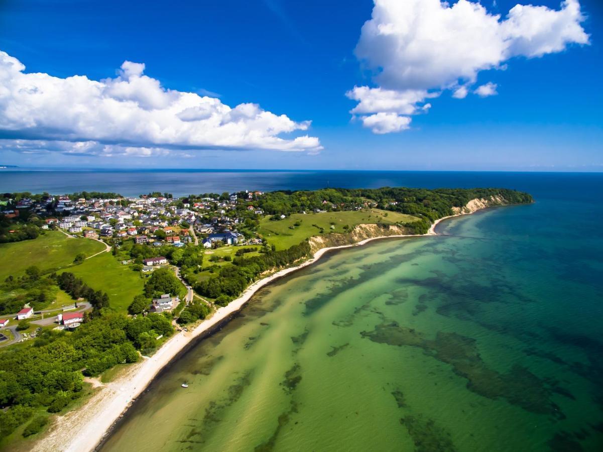 Strandhaus Ruegen - Meerblick, Sauna, Kamin & Whirlpool Baabe Eksteriør bilde