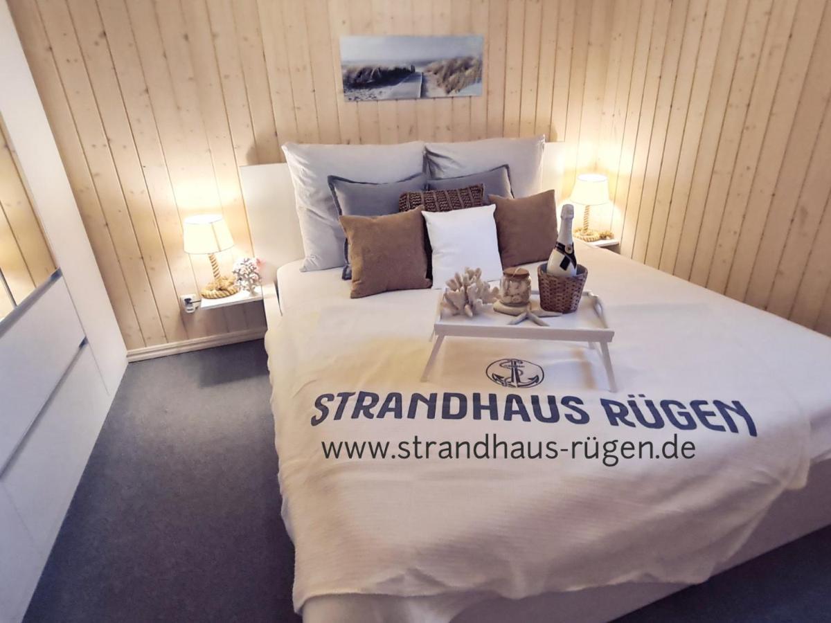 Strandhaus Ruegen - Meerblick, Sauna, Kamin & Whirlpool Baabe Eksteriør bilde