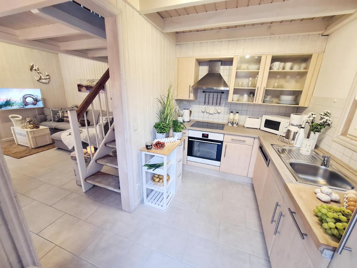 Strandhaus Ruegen - Meerblick, Sauna, Kamin & Whirlpool Baabe Eksteriør bilde