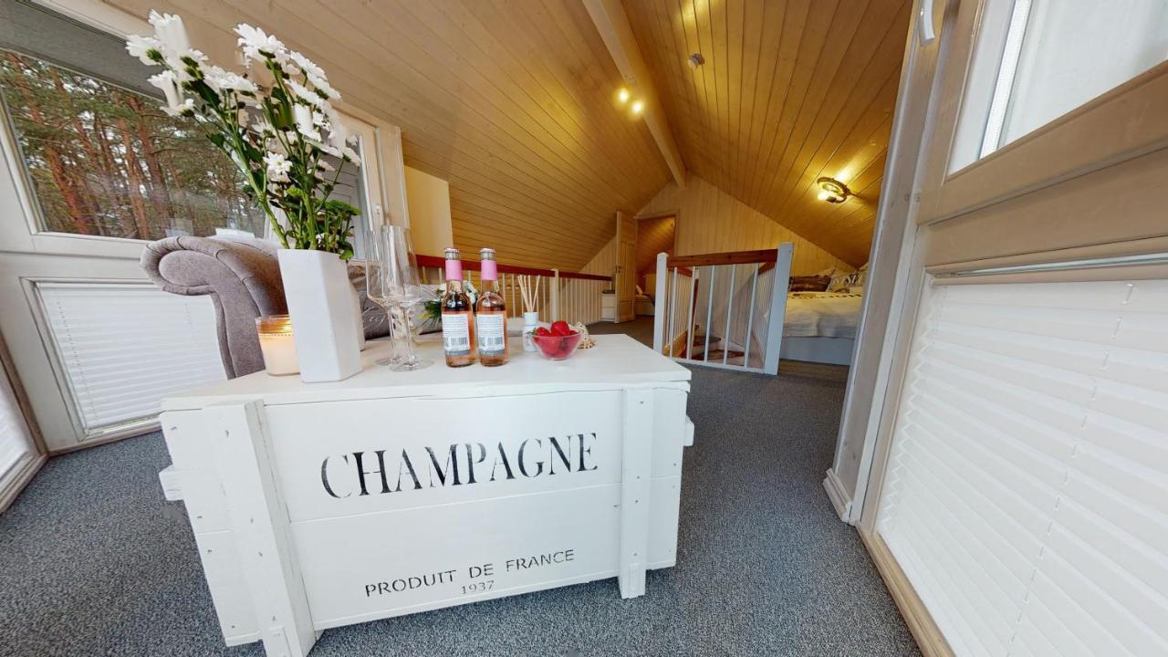 Strandhaus Ruegen - Meerblick, Sauna, Kamin & Whirlpool Baabe Eksteriør bilde