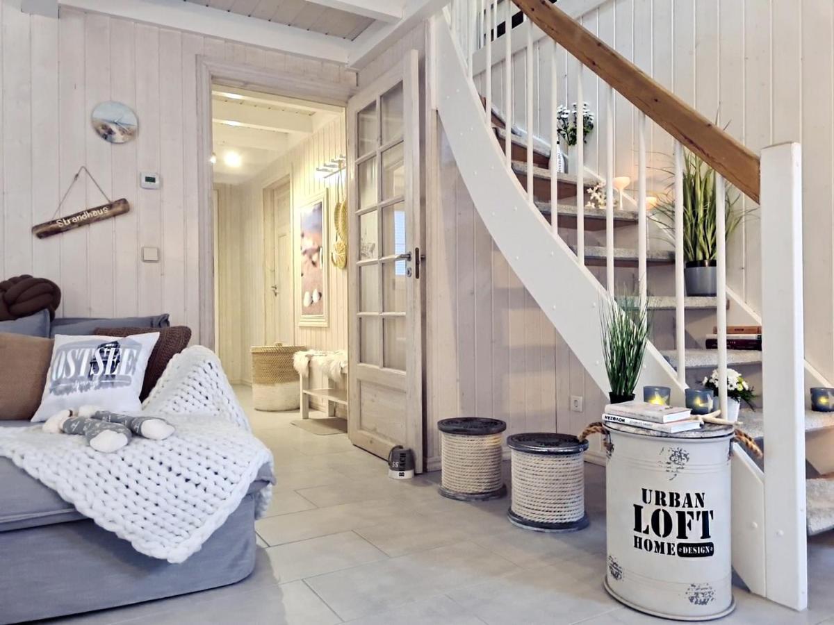 Strandhaus Ruegen - Meerblick, Sauna, Kamin & Whirlpool Baabe Eksteriør bilde