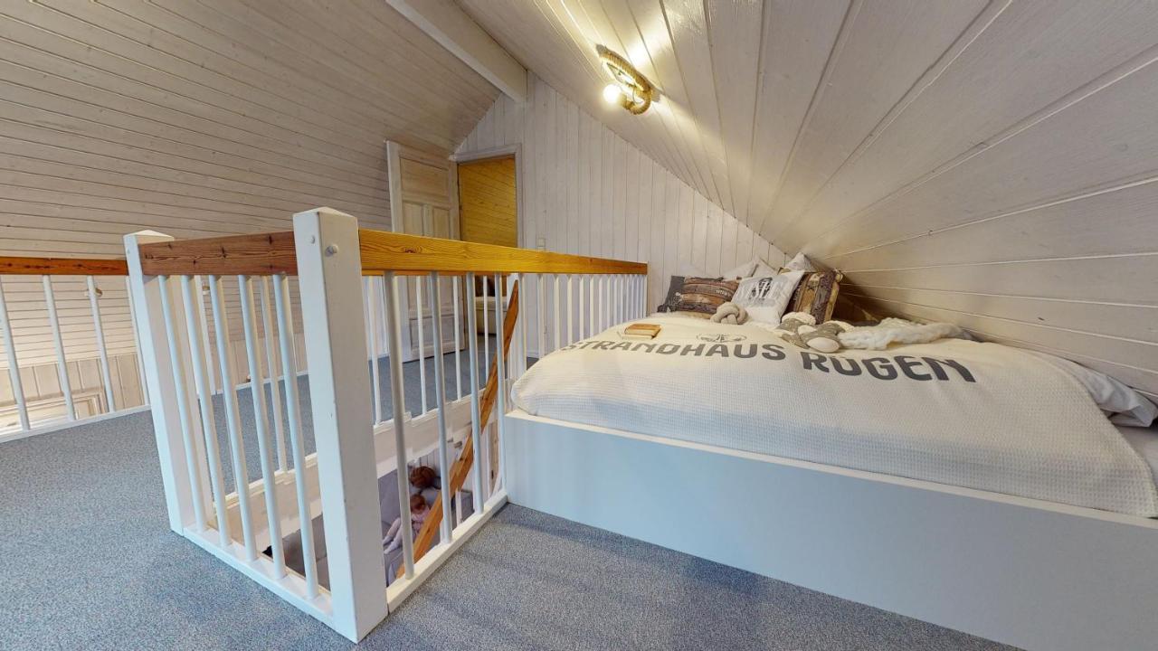Strandhaus Ruegen - Meerblick, Sauna, Kamin & Whirlpool Baabe Eksteriør bilde