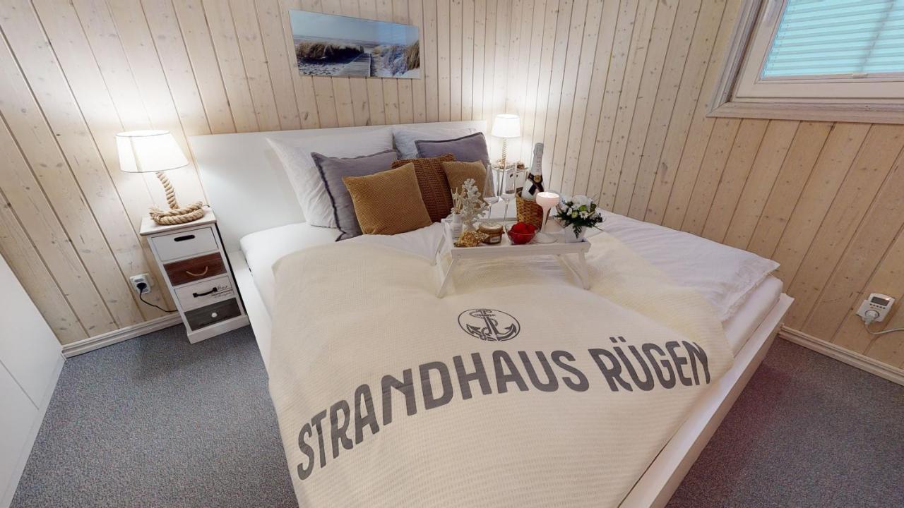 Strandhaus Ruegen - Meerblick, Sauna, Kamin & Whirlpool Baabe Eksteriør bilde