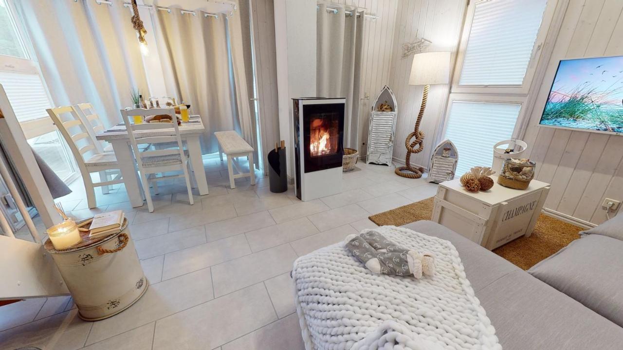 Strandhaus Ruegen - Meerblick, Sauna, Kamin & Whirlpool Baabe Eksteriør bilde