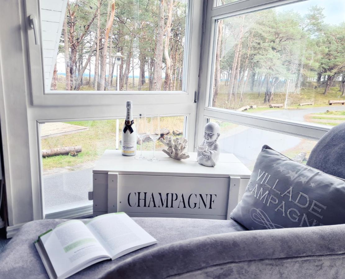 Strandhaus Ruegen - Meerblick, Sauna, Kamin & Whirlpool Baabe Eksteriør bilde