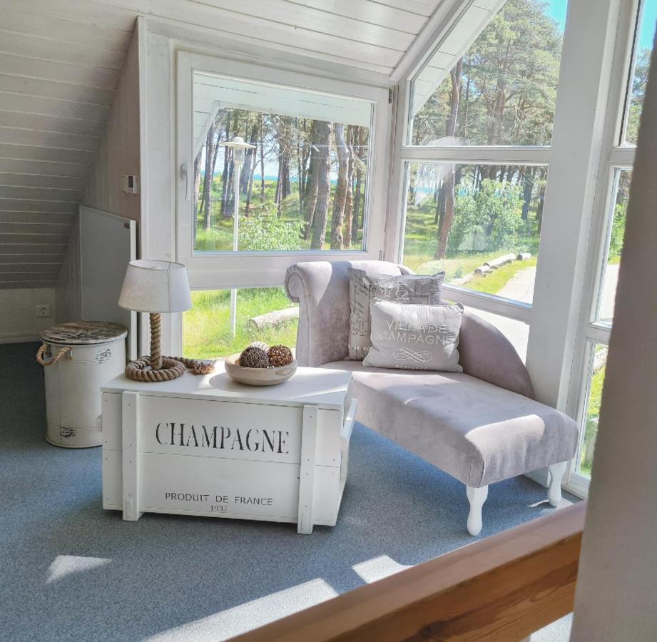 Strandhaus Ruegen - Meerblick, Sauna, Kamin & Whirlpool Baabe Eksteriør bilde